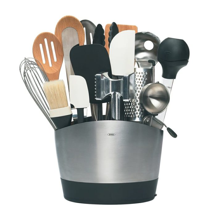 1066734_Stainless Steel Utensil Holder