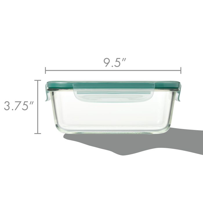 קופסת אחסון למטבח מזכוכית "סנאפ" 1.92 ליטר OXO