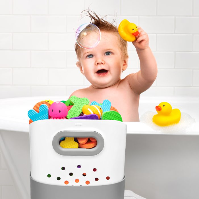 סל צעצועי אמבטיה עומד OXO