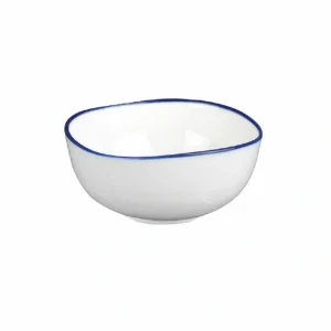 סט קעריות ל-6 סועדים 14 ס"מ דגם אוקיינוס פס כחול