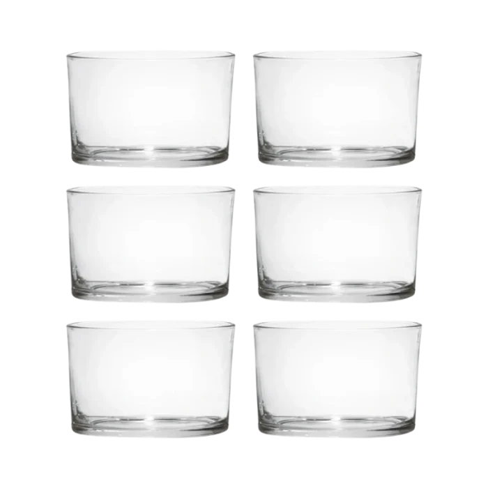 סט כוסות זכוכית 230 מ״ל - 6 יחידות - ARENA מיני