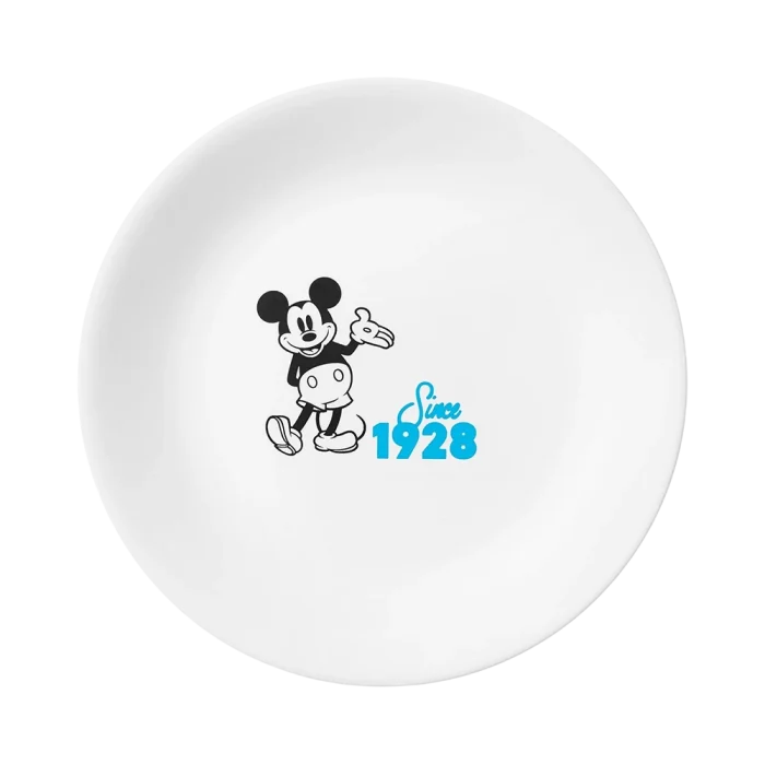 צלחת מנה ראשונה כחולה 21.5 ס"מ Mickey קורל