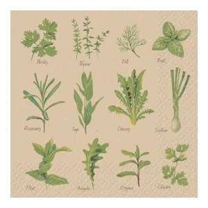 מפיות 33/33 ס״מ HERB