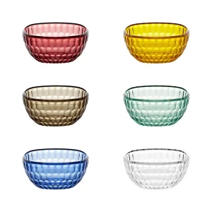סט 6 קעריות צבעוניות Vanity בקוטר 12 ס״מ GUZZINI
