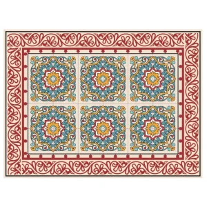 פלייסמט מבודד חום ברצלונה 33/43 ס"מ מבית TIVA DESIGN - אדום
